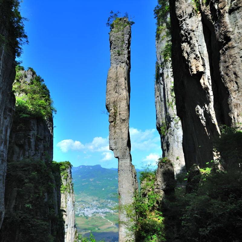 湖北恩施大峡谷+七星寨景区+云龙地缝纯玩跟团一日游