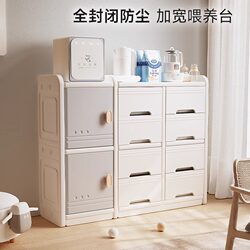 German Children's Toy Storage Rack, Household Floor-Standing Feeding Table, Baby Supplies Storage Cabinet, Toy Organizing Box