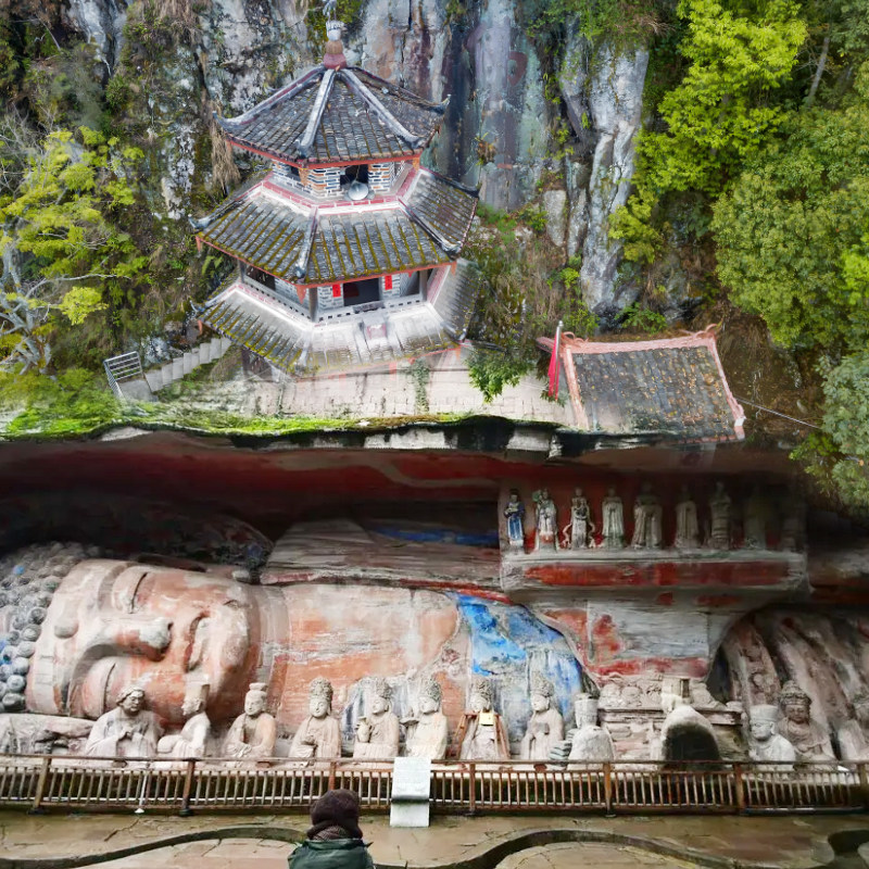 重庆旅游5天4晚8人小团-纯玩0购物-洪崖洞大足石刻武隆天坑仙女山