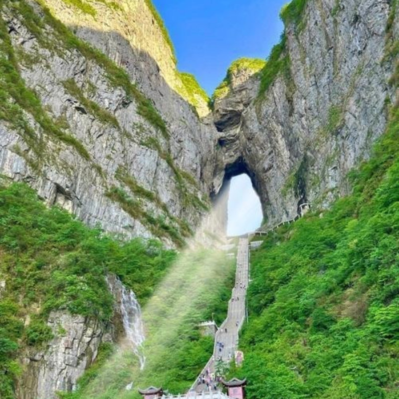 湖南旅游张家界凤凰古城5天4晚纯玩跟团8人小团天门山沈从文故居