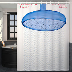 ins Simple Waterproof Bathroom Shower Curtain Toilet Partition Curtain New Style