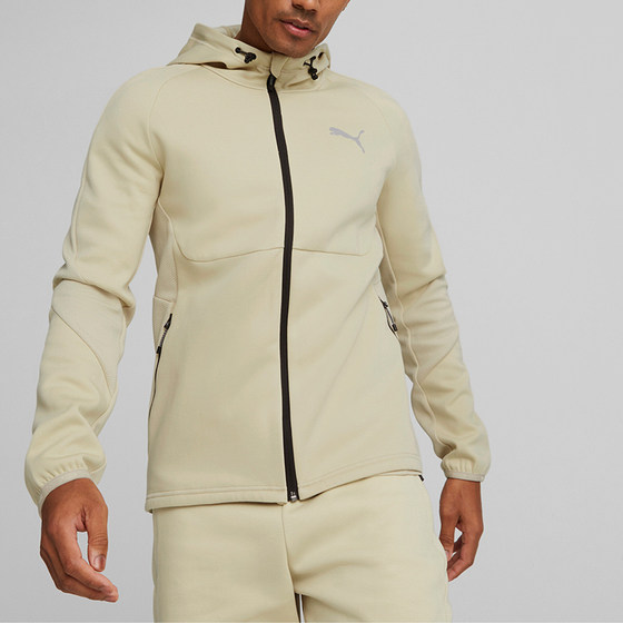 
Puma/Puma genuine autumn new men's high-woven splicing slim warm jacket 675626-88