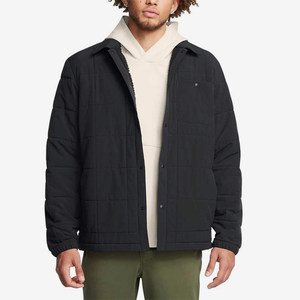 
UA/Under Armor genuine 2025 new men's velvet warm sports and leisure jacket 1387030-001