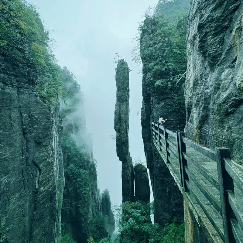 恩施旅游5日游 恩施大峡谷屏山峡谷狮子关宣恩纯玩跟团五日游小团