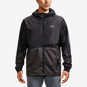 
UA Under Armor genuine spring new men's windproof warm casual sports hooded jacket 1373821