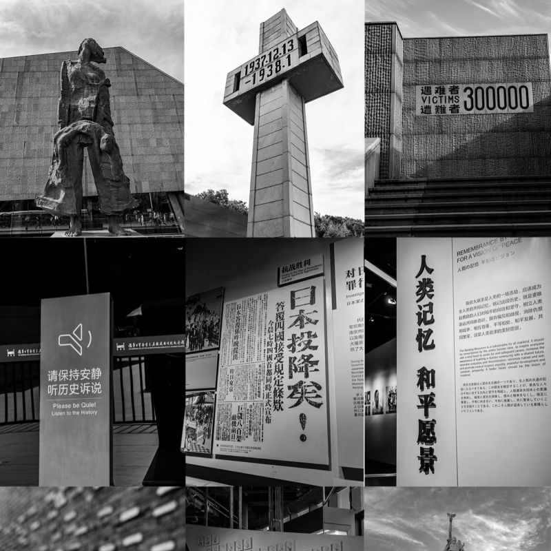 侵华日军南京大屠杀遇难同胞纪念馆文化之旅 +南京音乐台人工讲解
