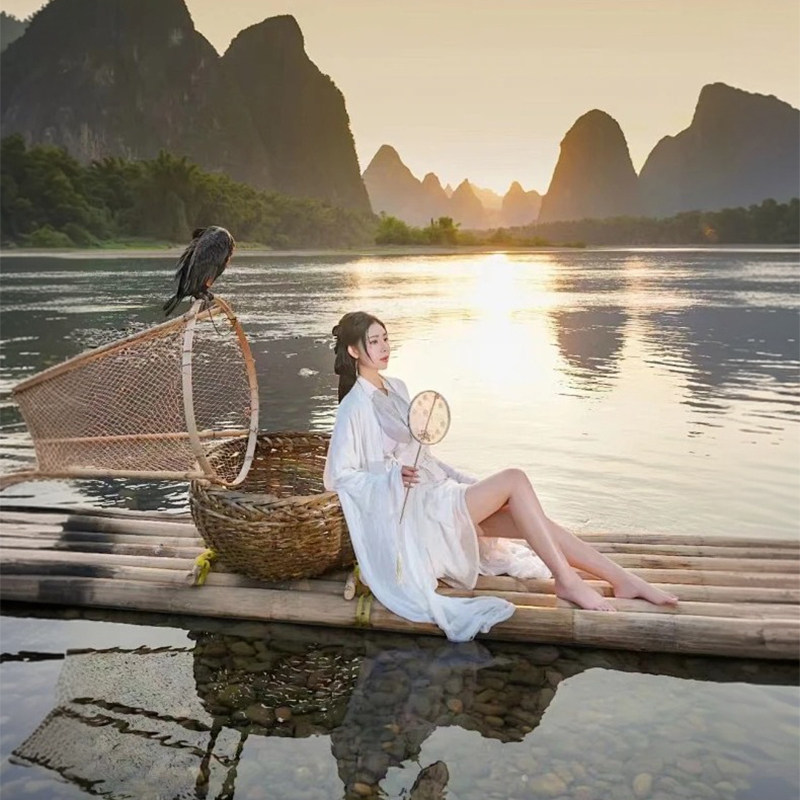 【住龙脊800米吊脚楼】广西桂林阳朔旅游4天3晚跟团游漓江四日游