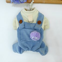 Ptecircle Pet Circle Small and Medium Dog Apparel Dog and Cat Clothing Elf Overalls