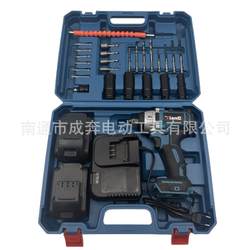 18/2 wrench 1 high power brush impact no brand/no V hand lithium battery rechargeable high torque electric wrench set