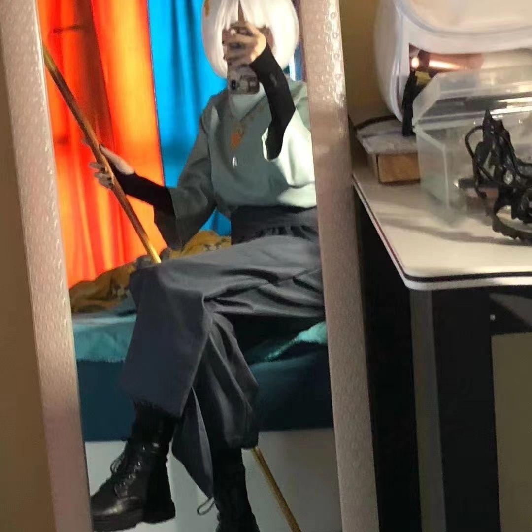 光遇cos服君悦sK.光遇预言季巫师古风长裤cosplay装武士裤定制款-淘宝网