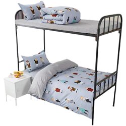 Bedding set, quilt, winter quilt, complete set of bedding, single student dormitory, thickened, warm quilt