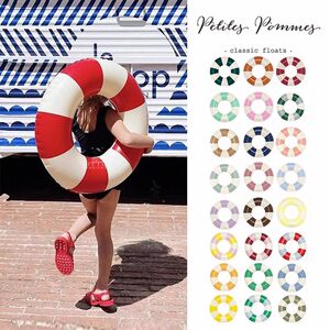 
Danish Petites Pommes SS25 summer children's retro 60cm swimming ring seaside
