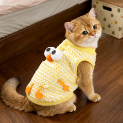 Cute Cat Clothes, Plush Toys, Warm and Thickened Clothing for Ragdoll British Shorthair Silver Shaded Cats and Dogs