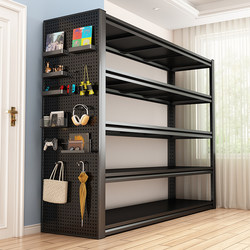 Household Steel Shelves with Strong Load-Bearing Capacity, Multi-Layer Floor-Standing Storage Racks, Angle Steel Storage Racks, Miscellaneous Iron Shelves