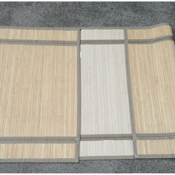 
Folding summer bamboo mat portable mat sofa cushion 1.85 meters long and 0.76 meters wide. Y width 0.5 after folding