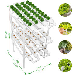 Balcony pipeline hydroponic vegetable planting machine, household soilless vegetable cultivation equipment, automatic circulation multi-layer planting rack