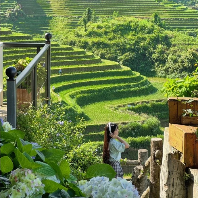 【桂林龙脊梯田】包车纯玩小团1日游金坑梯田+黄洛瑶寨+平安梯田