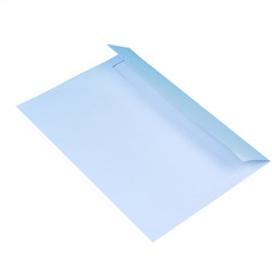 No. 9 Western-style white envelope thickened blank double-sided wordless A4 European-style large pure white 140 grams thick supports customization