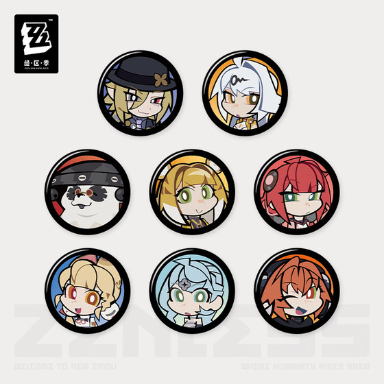 
[Zero Zero Official] Fit Series Agent Avatar Mini Badge Blind Box Fifth Edition