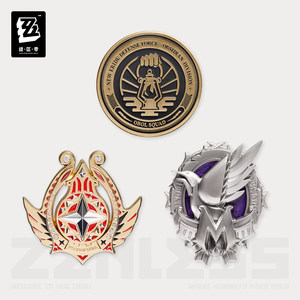 
[Zero Zero Official] Camp Series Metal Badge 3rd Edition