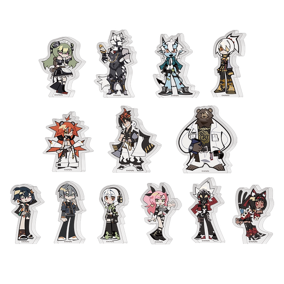 [Zero Zero official] Dream series of sandwiches q version mini standing card
