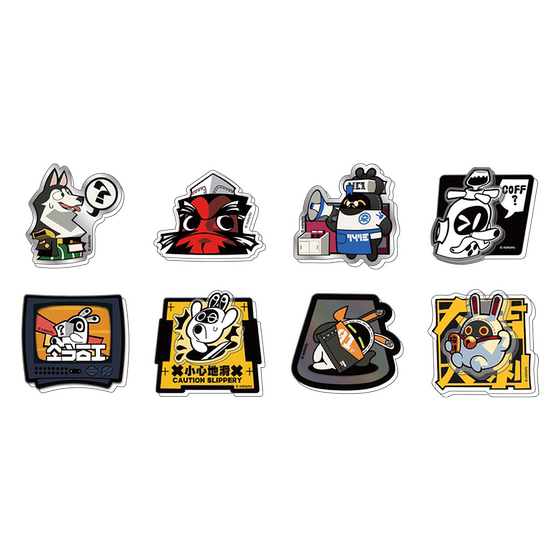 
[Official No. 0] Noise Reduction Series Acrylic Refrigerator Set Set