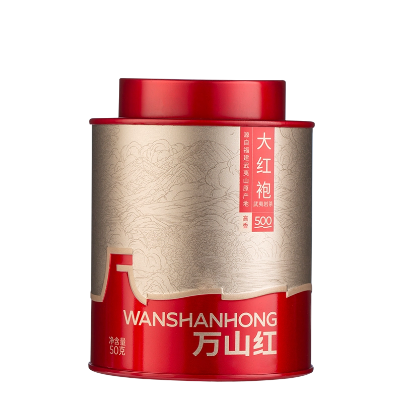 万山红大红袍茶叶武夷岩茶乌龙茶高香岩韵自己喝的茶叶