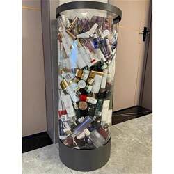 Cosmetics Skincare Empty Bottle Storage Bin Packaging Internet Celebrity Gadget Dustproof Transparent Doll Sample Lipstick Collection Box