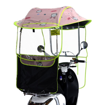 High-end new electric vehicle canopy sunshade foldable motorcycle umbrella sunshade battery car sunscreen