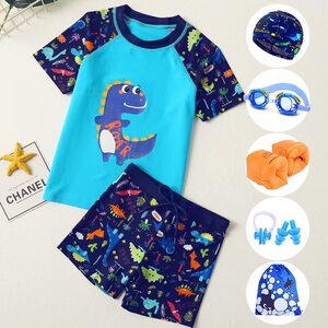 
Children's swimsuits, boys and girls split swimsuits, swimming trunks suits, small, medium and large children, boys and girls swimsuits