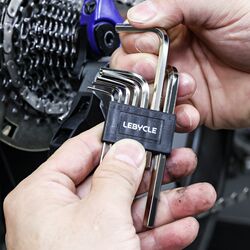 Hot selling Lebaike inner hexagonal wrench set mountain road bicycle tool folding portable maintenance and repair tool