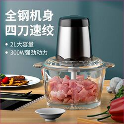 Electric Meat Grinder for Home Use, Sturdy and Multifunctional Kitchen Chopper, Mincer, Grinder, Small Crushing and Grinding Machine