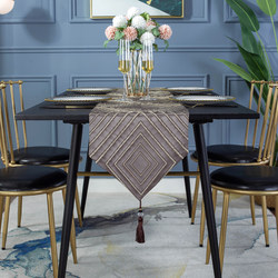 Table flag modern simple Nordic table decoration cloth long bed flag bedside towel American and European style light luxury coffee table tablecloth