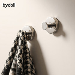 Stainless Steel Suction Cup Hook for Bathroom Wall, No-Drill Adhesive Hook, Strong Load-Bearing, Traceless Wall-Mounted Storage