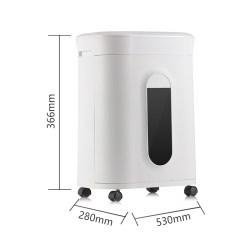 Sinian shredder AS15430CD electric file shredder commercial 15 sheets 60 minutes 22.7L shredded CD shredded card