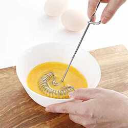 New direct-selling stainless steel spring whisk egg mixer cream and dough mixing stick baking tools now