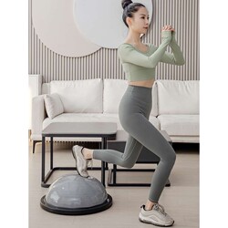 Wave speed ball fitness ball balance yoga ball training equipment Pilates home foot pedal yoga exercise massage