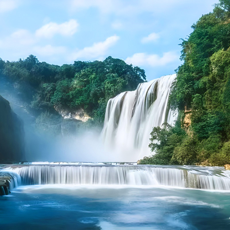 20人小团避暑假期贵州旅游纯玩5天4晚跟团游黄果树小七孔西江苗寨