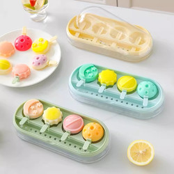 Ice Cream Mold Food-Grade Silicone Mold Set Homemade Ice Cream Mold Children's Frozen Cheese Stick Mold