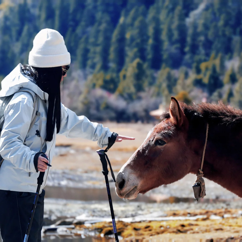 云南香格里拉雨崩村徒步5天4晚跟团游梅里雪山日照金山 神瀑冰湖