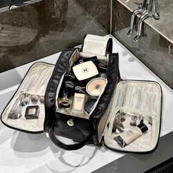 Cosmetic Bag for Women, Portable, Large Capacity, 2024 New Style, Cosmetic Bag, Cosmetics Storage Bag, Travel Skin Care Product, Toiletry Bag