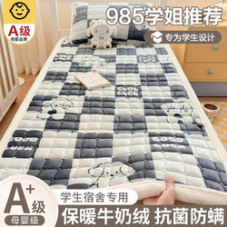 Winter Thickened Milk Velvet Mattress for Home Bedroom Student Dormitory Fleece-Lined 90X200 Mattress Single Blanket Mattress