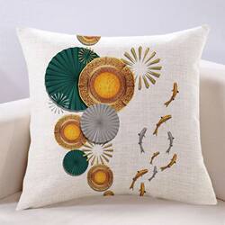 Modern Light Luxury Style Model Room Sofa Living Room Pillowcase High-End Cushion Nordic Style Pillow with Insert