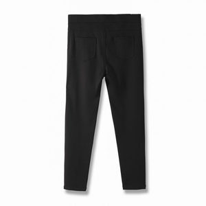 
Magic pants for women with large size fat mm slim black pants for spring and autumn high waist elastic slim base small feet pencil pants