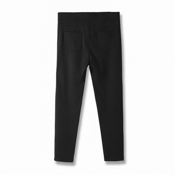 
Magic pants for women with large size fat mm slim black pants for spring and autumn high waist elastic slim base small feet pencil pants