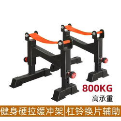 Gym Deadlift Buffer Platform Barbell Rack Shock-Absorbing Pad Home Fitness Equipment Deadlift Trainer Bar Lifter Commercial