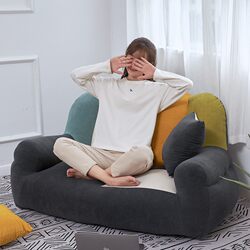 Lazy Sofa Tatami Bedroom Double Reclining Sofa Creative Bean Bag Chair Balcony Leisure Small