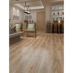 Reinforced Composite Wood Flooring for Home Use in Bedrooms, Environmentally Friendly, Wear-Resistant, Waterproof, Suitable for Underfloor Heating, Wood-Plastic Composite Board, Direct Sales from the Manufacturer, 12mm