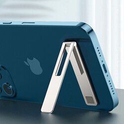 2025 New Model Phone Stand, Adhesive Desktop Foldable Invisible Ultra-Thin Mini Portable Simple Phone Case Holder
