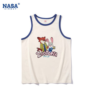 
NASA AW Zootopia Nick Judy children's sling men's and women's cotton vest summer sleeveless tops